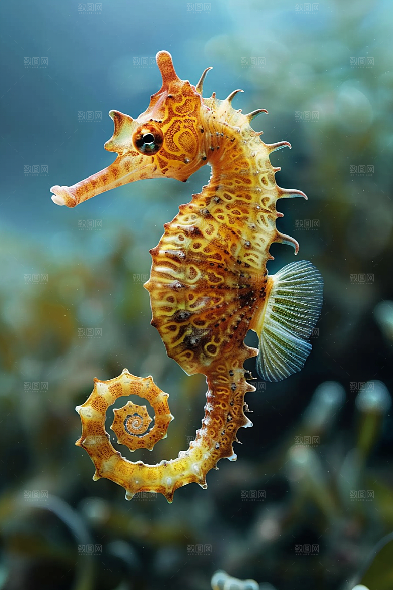 海马保护动物生态素材
