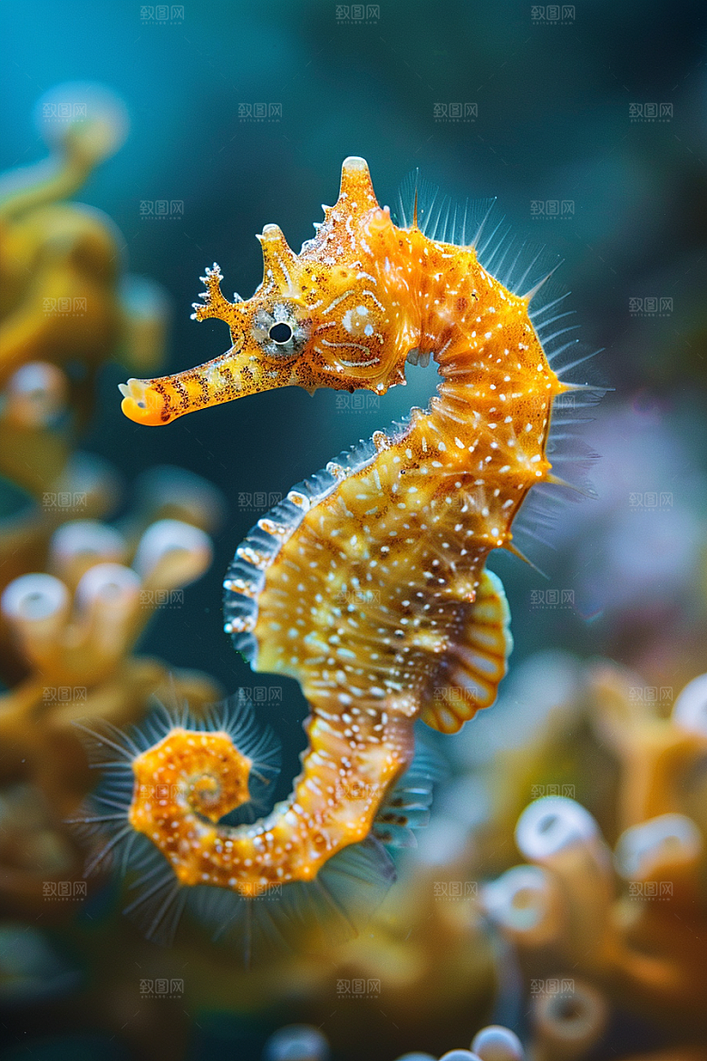 海马生态海洋生物素材