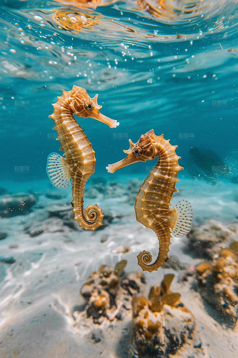 海马大海海底素材