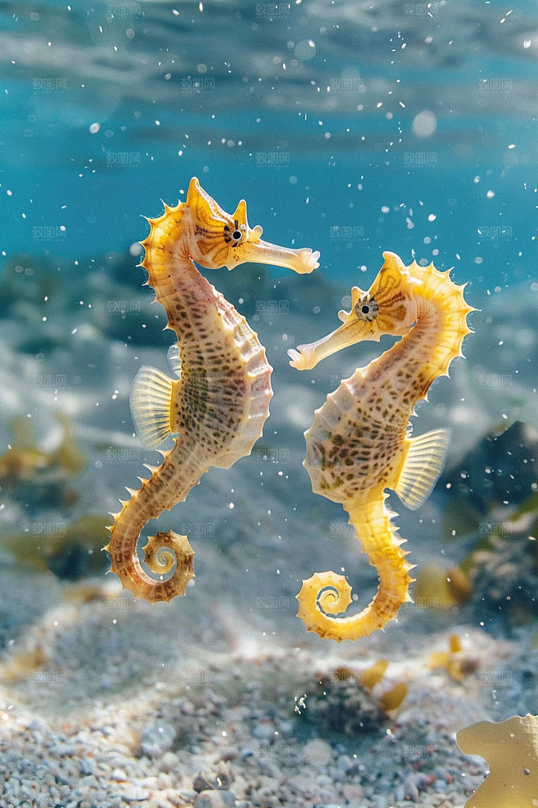 海马海洋生物自然素材
