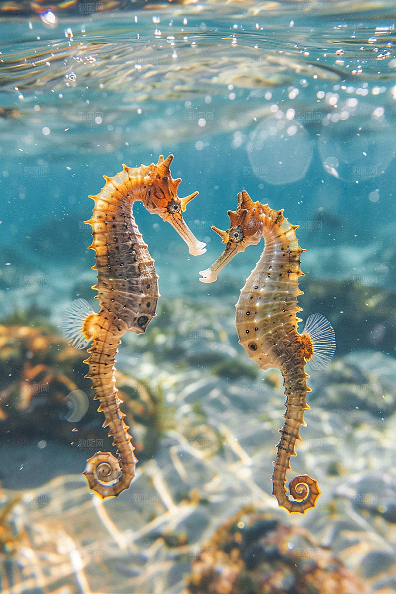 海马海洋生物自然素材