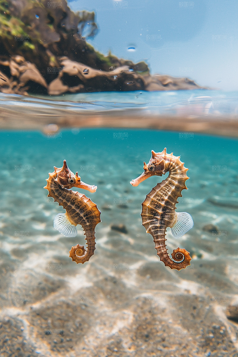 海马高清大海素材