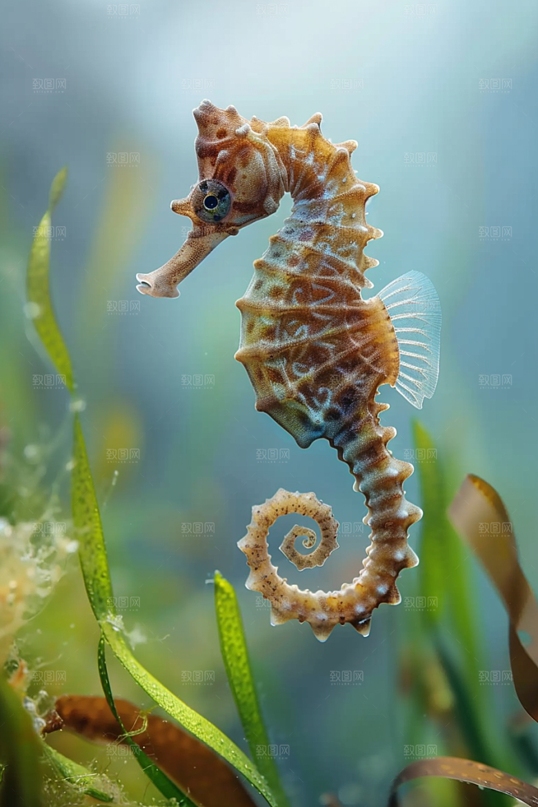 海马环保珊瑚礁素材