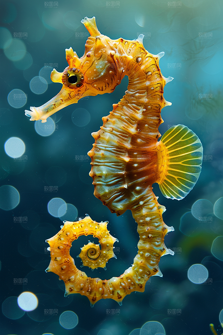 海马自然保护环境素材