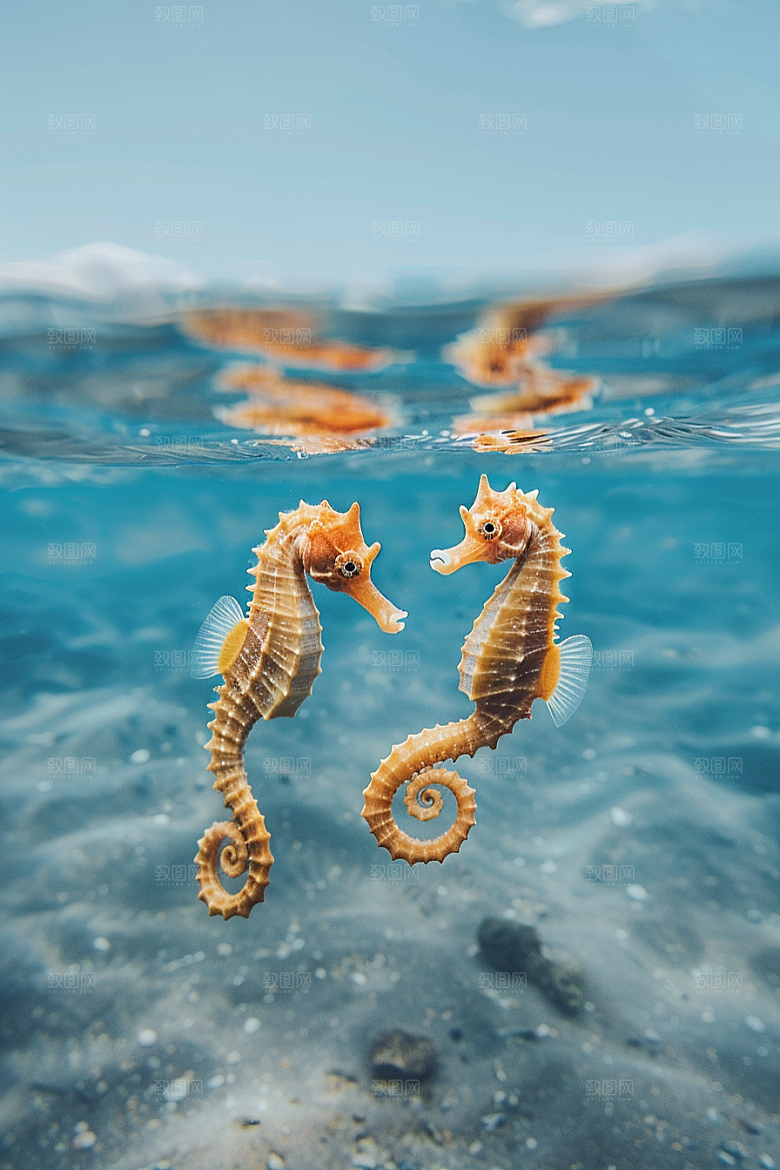 海马高清海底素材