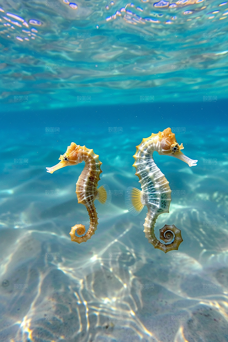 海马高清海底素材