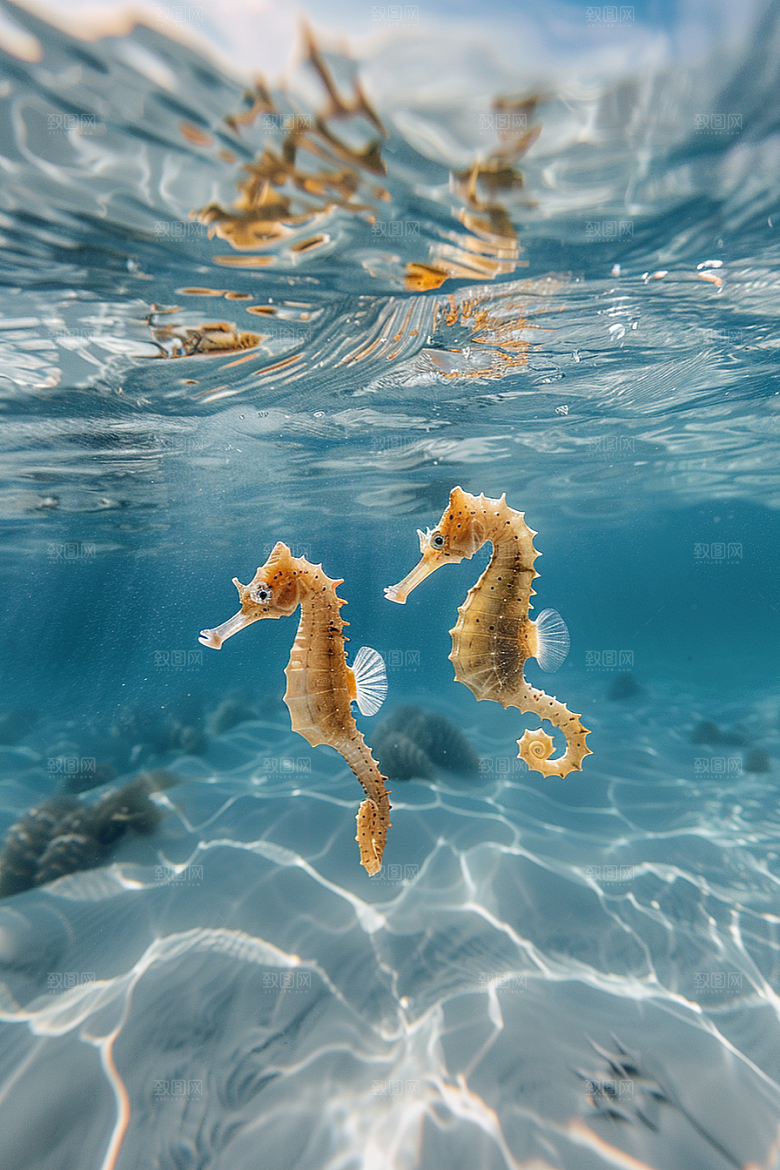 海马海洋生物保护环境素材