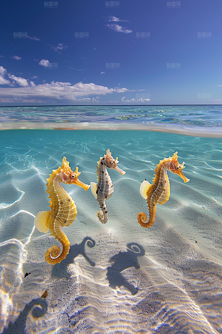 海马自然环保素材