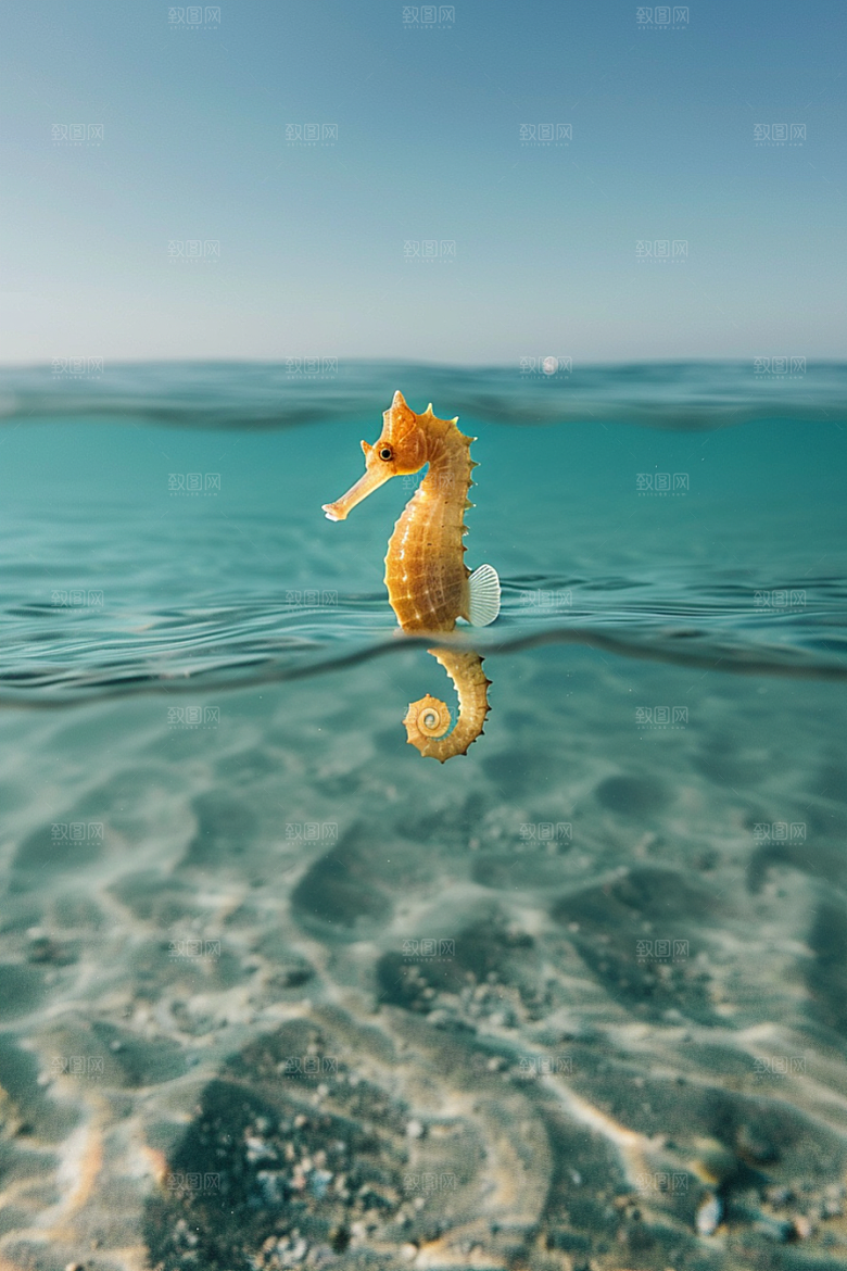 海马自然大海素材