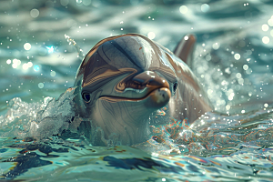 海豚高清海洋生物素材