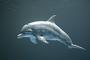 海豚大海生灵环保素材