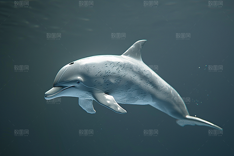 海豚大海生灵环保素材