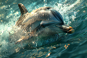 海豚高清环保素材