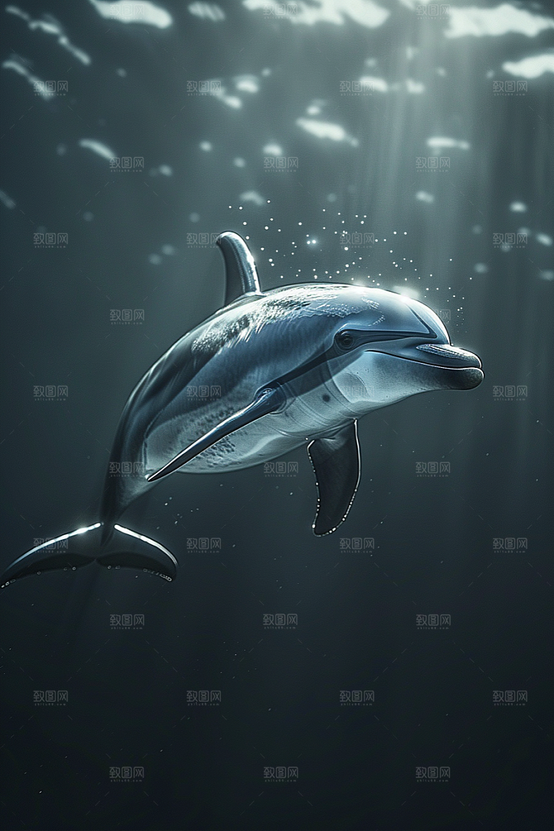 海豚高清海洋生物素材