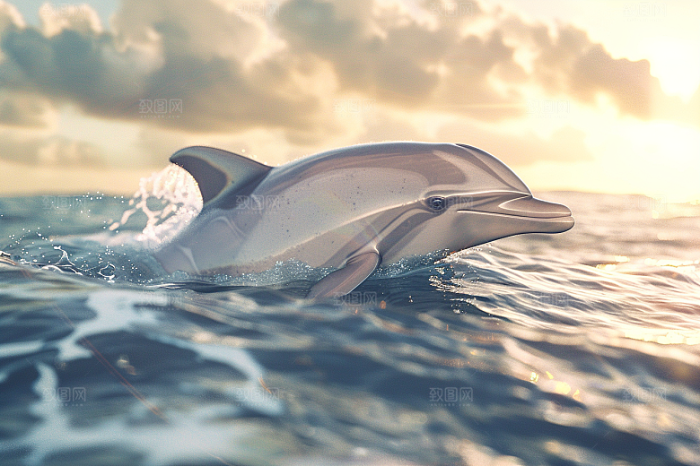 海豚动物大海生灵素材