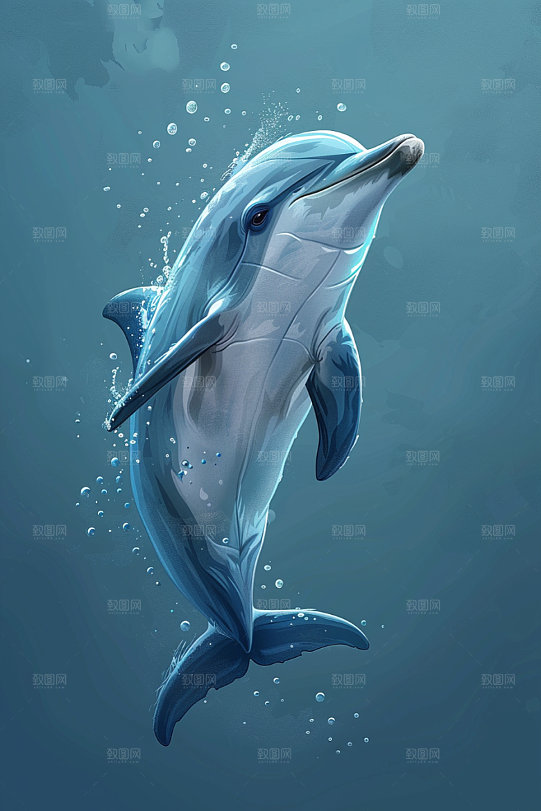 海豚动物高清素材