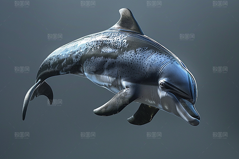 海豚海洋生物动物素材