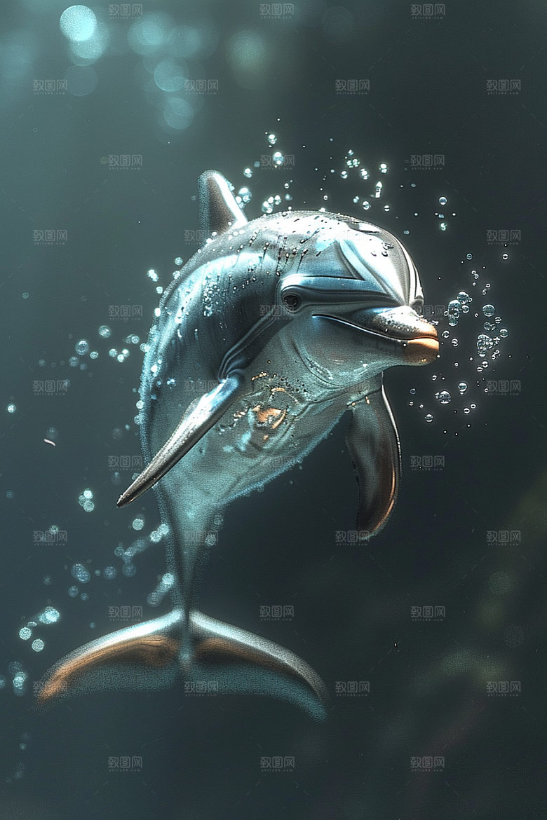 海豚高清海洋生物素材