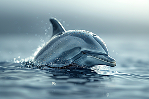 海豚环保高清素材