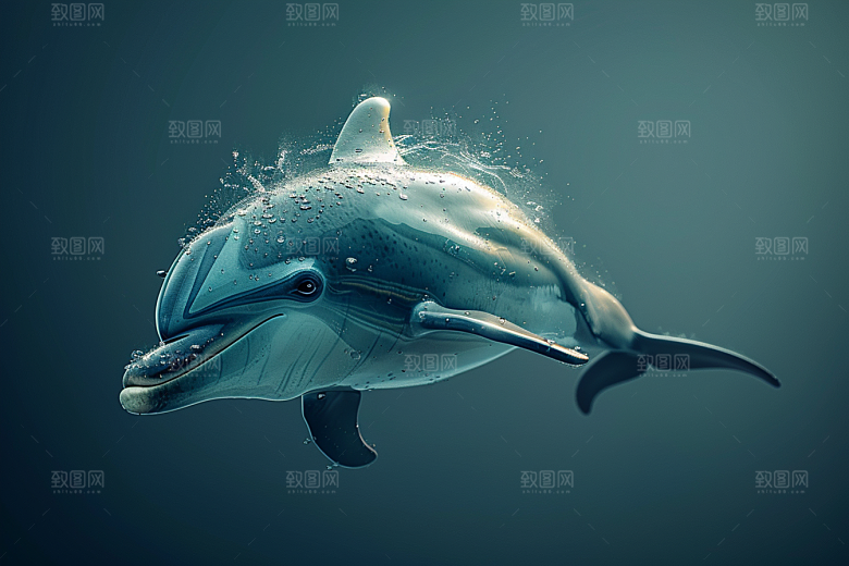 海豚动物海洋生物素材