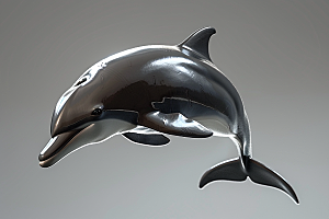 海豚海洋生物保护动物素材