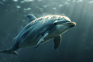 海豚哺乳动物高清素材