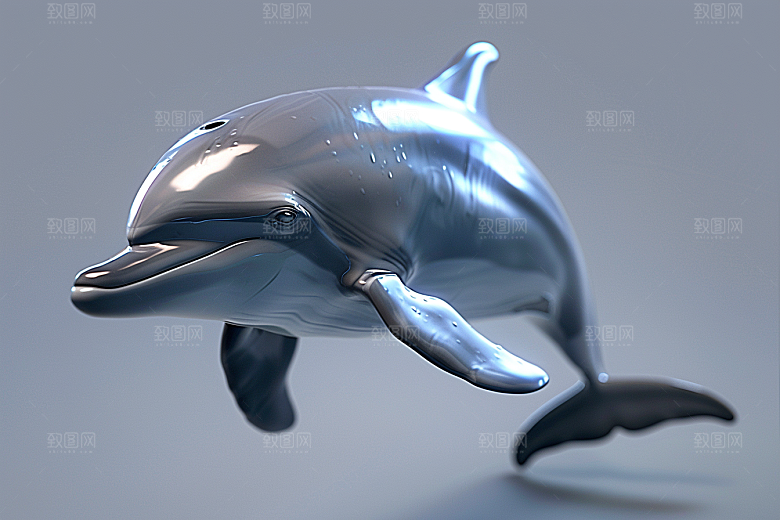 海豚环保海洋生物素材