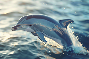 海豚动物大海生灵素材