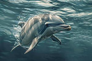 海豚哺乳动物海洋生物素材