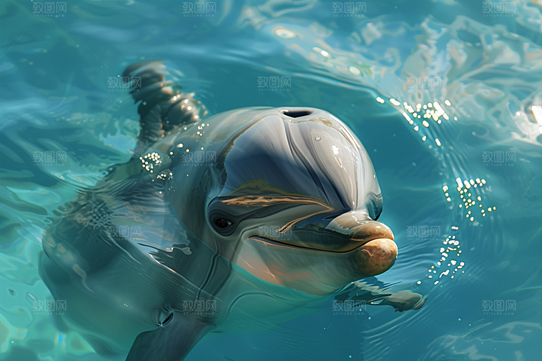 海豚环保海洋生物素材