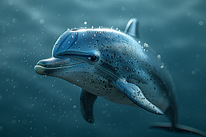 海豚动物海洋生物素材