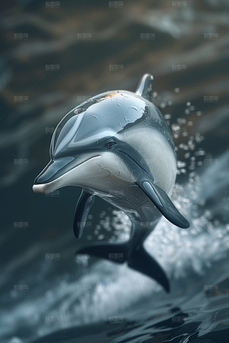 海豚环保海洋生物素材