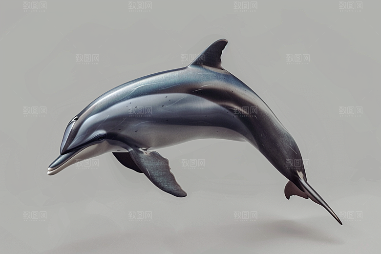 海豚大海生灵保护动物素材