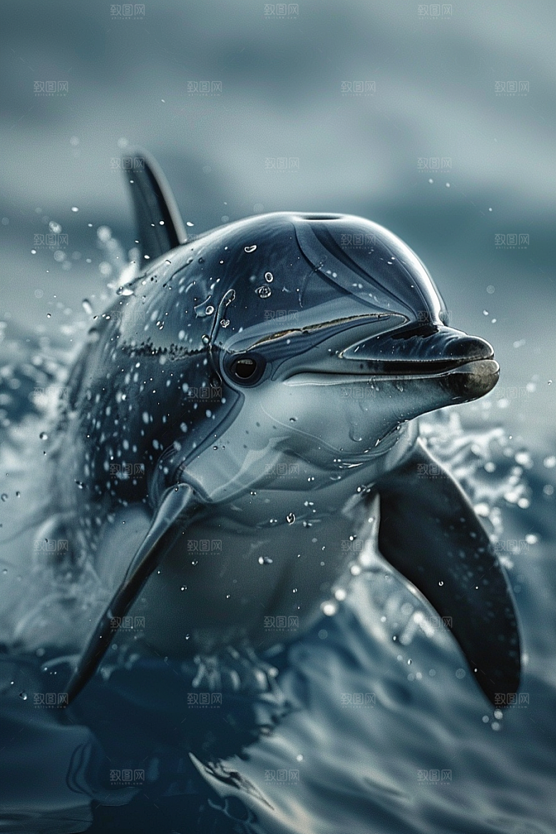 海豚动物海洋生物素材