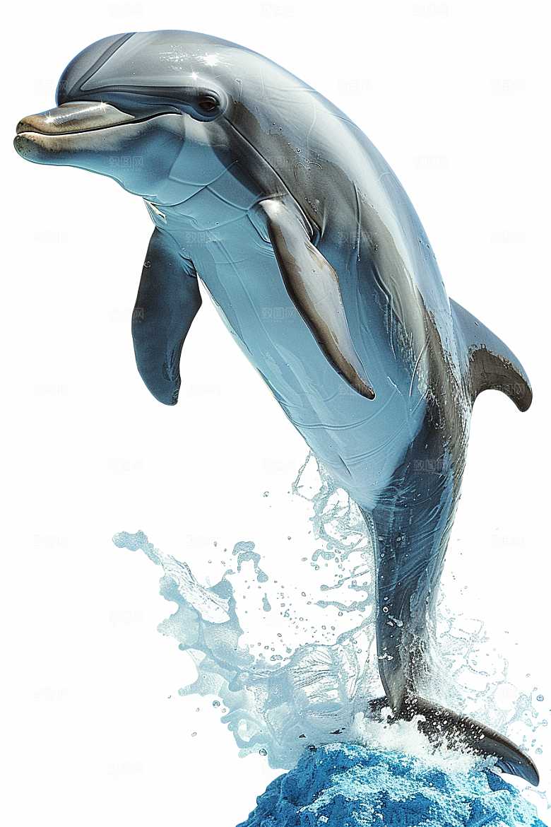 海豚大海生灵环保素材