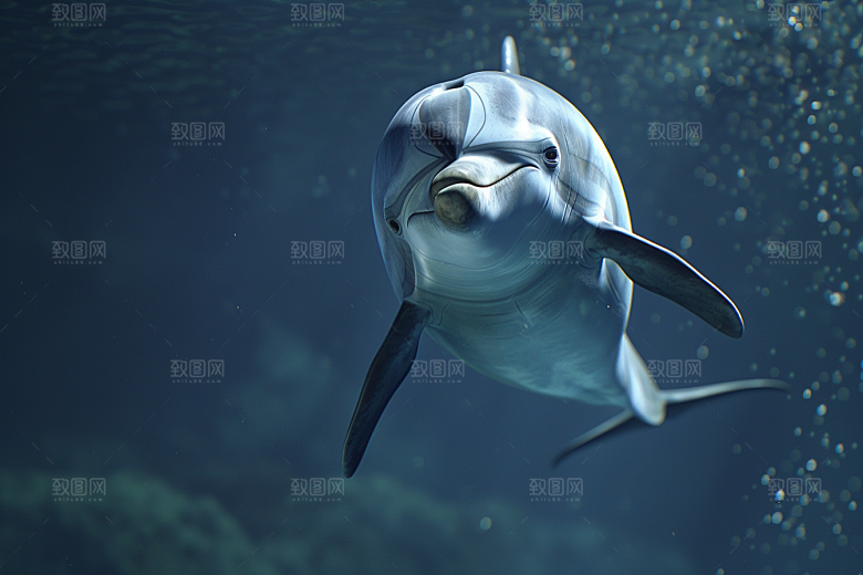 海豚海洋生物高清素材