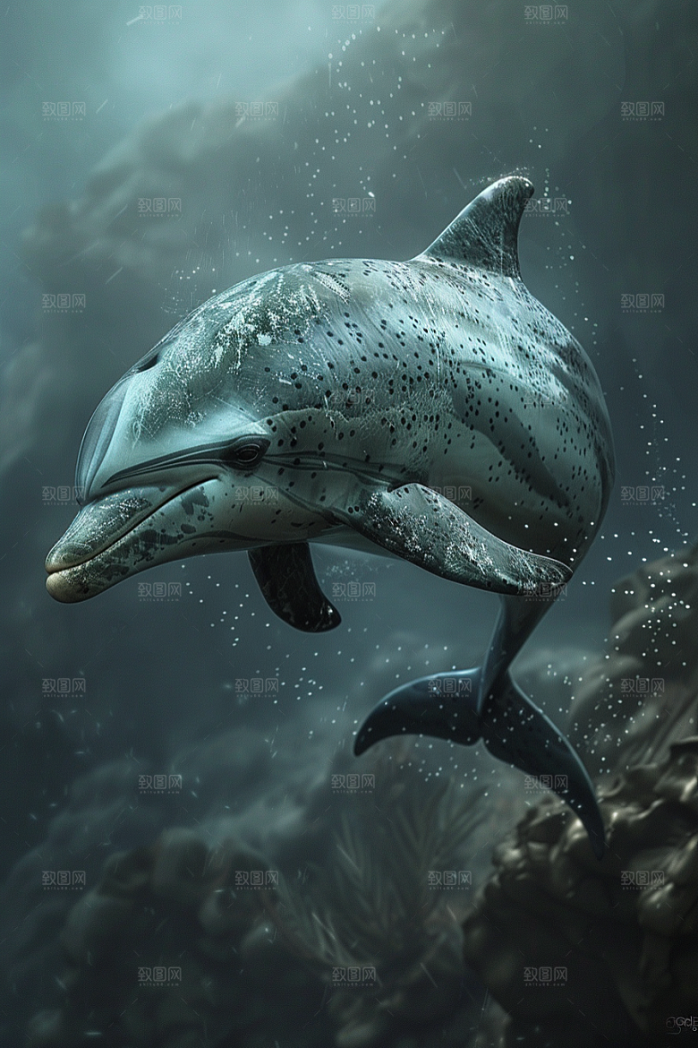 海豚动物海洋生物素材