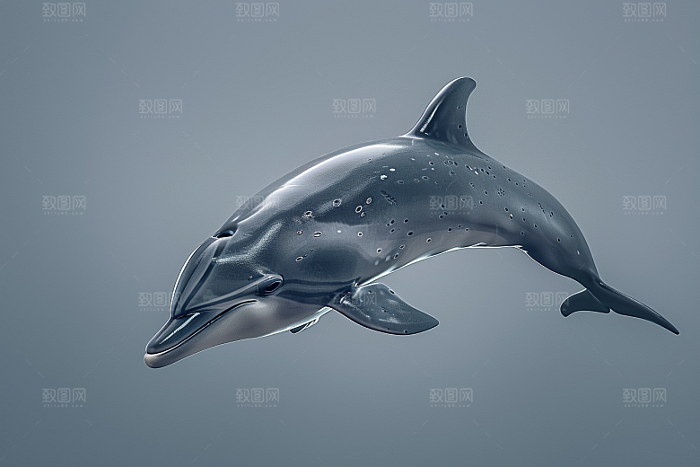 海豚海洋生物大海生灵素材
