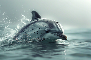 海豚保护动物哺乳动物素材