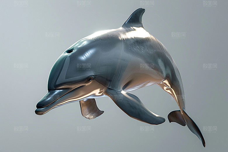 海豚高清大海生灵素材