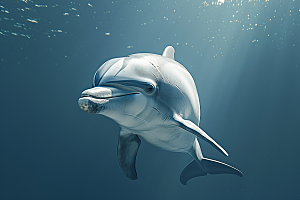 海豚海洋生物保护动物素材