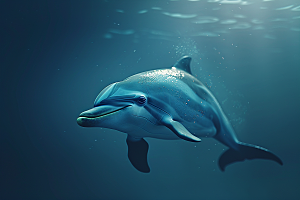 海豚高清海洋生物素材