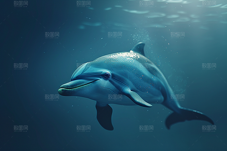海豚高清海洋生物素材