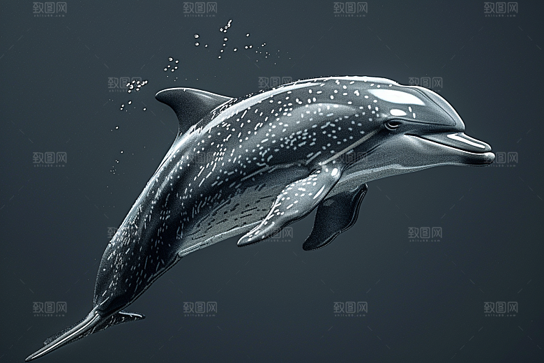 海豚海洋生物哺乳动物素材