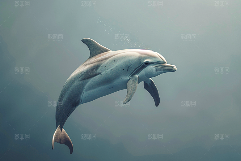 海豚海洋生物大海生灵素材