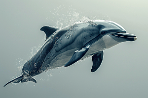 海豚保护动物动物素材