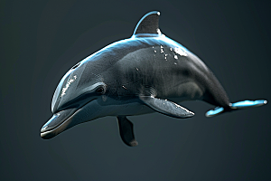 海豚大海生灵海洋生物素材