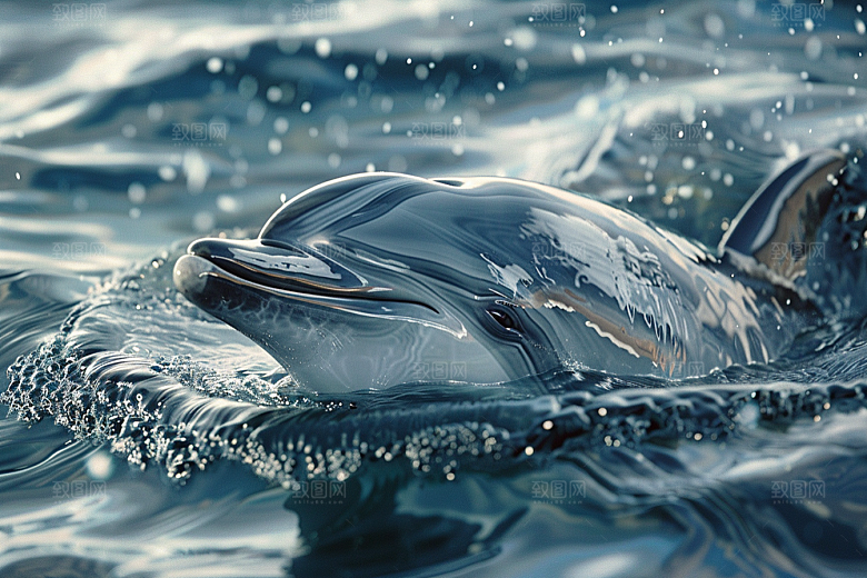 海豚海洋生物高清素材