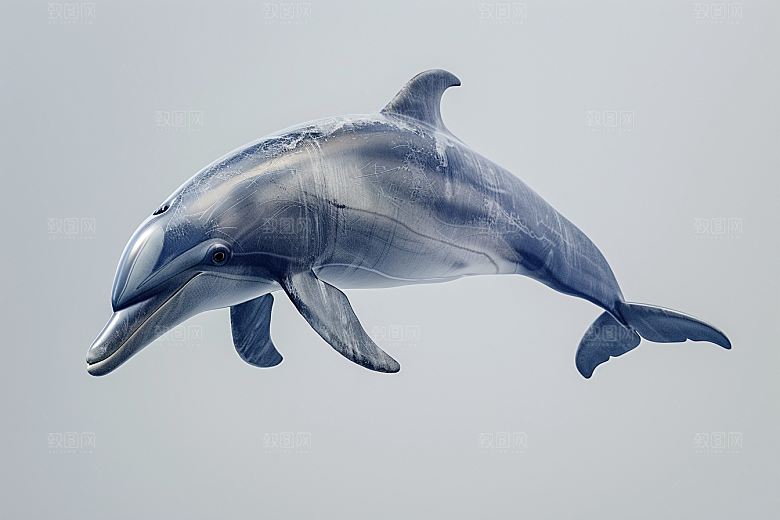 海豚海洋生物环保素材