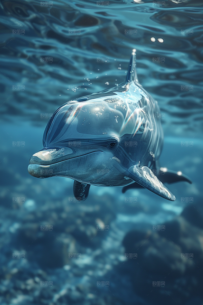 海豚环保高清素材